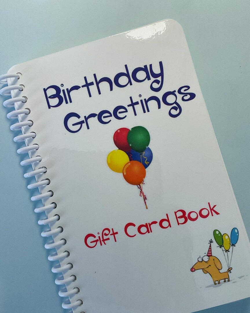 Birthday Gift Card Book | MakerPlace by Michaels Birthday Gift Card Book | MakerPlace by Michaels
